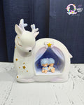 Cutest Reindeer Couple Night Lamp TheQuirkyQuest