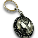Cool Spiderman Metal Rotating Keychain TheQuirkyQuest