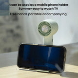 Portable Fan with Mobile Stand (USB Rechargeable) TheQuirkyQuest