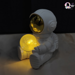 Astronaut Holding the Galaxy Crystal - Night Lamp & Home Decor TheQuirkyQuest