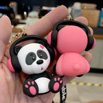 Cool Panda Keychains (Set of 2) TheQuirkyQuest