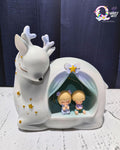 Cutest Reindeer Couple Night Lamp TheQuirkyQuest