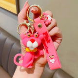 Pink Panther 3D Keychain - Single Piece TheQuirkyQuest