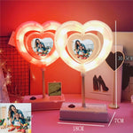 Heart Shaped LED Light + Mini Storage (White Colour) TheQuirkyQuest