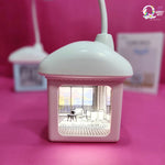 House Shaped Pastel Desk Lamp TheQuirkyQuest