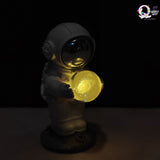 Astronaut with the Galaxy Crystal Ball - Night Lamp TheQuirkyQuest