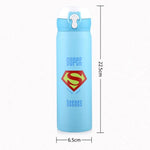 Super Hero Water Bottle (500 ml) TheQuirkyQuest
