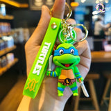 Ninja Turtles 3D Keychains (Set of 4) TheQuirkyQuest