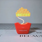 French Fries LED Desk Lamp with Sharpener TheQuirkyQuest