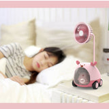 4 in 1 Multifunctional Table LED lamp with Fan TheQuirkyQuest