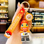 Pokemon 3D Keychains with Bagcharm & Strap TheQuirkyQuest