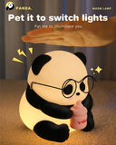 Adorable Panda Touch Silicone Lamp (Multi Coloured) TheQuirkyQuest