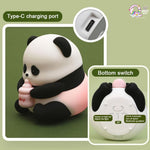 Adorable Panda Touch Silicone Lamp (Multi Coloured) TheQuirkyQuest