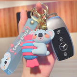 Cute Candy Koala Bear Keychain TheQuirkyQuest