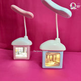 House Shaped Pastel Desk Lamp TheQuirkyQuest