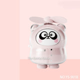 Cute Mini Panda Portable Fan (USB Rechargeable) TheQuirkyQuest