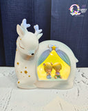 Cutest Reindeer Couple Night Lamp TheQuirkyQuest