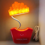 French Fries LED Desk Lamp with Sharpener TheQuirkyQuest