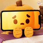 Cute Pumpkin Touch Silicone Lamp (USB rechargeable) TheQuirkyQuest