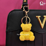 Glitter Teddy Bear Keychain (Copy) TheQuirkyQuest