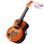 Guitar Shaped Vintage Music Box with Spinning Ballerina - The Quirky Quest TheQuirkyQuest