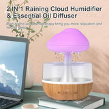 Rain Cloud Humidifier Night Lamp TheQuirkyQuest