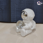 Astronaut Holding the Galaxy Crystal - Night Lamp & Home Decor TheQuirkyQuest