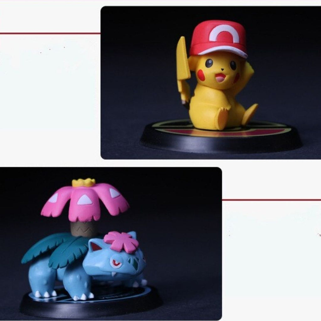 Cutest Sleeping Bean Bag Pokémon Figures (Set of 6) - TheQuirkyQuest