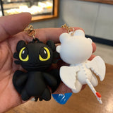 Dragon Toothless Keychain - Set of 2 TheQuirkyQuest