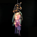 Unicorn Dreamcatcher with Lights and Beads TheQuirkyQuest