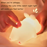 Cute Rabbit Touch Lamp (7 Colours) TheQuirkyQuest