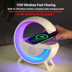 G-Shape LED Wireless Charging Speaker Lamp (3 in 1) TheQuirkyQuest