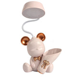 Bunny Table Lamp with Pen Holder and Sharpener (3 in 1) TheQuirkyQuest