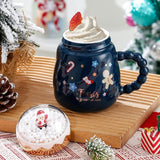 Christmas Mug With Lid TheQuirkyQuest