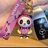 Cool Pop Panda Keychain - The Quirky Quest TheQuirkyQuest