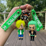 One Piece Keychain (Set of 5) Anime Keychains TheQuirkyQuest