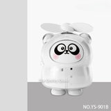 Cute Mini Panda Portable Fan (USB Rechargeable) TheQuirkyQuest