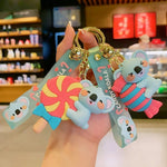 Cute Candy Koala Bear Keychain TheQuirkyQuest