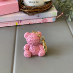 Glitter Teddy Bear Keychain (Copy) TheQuirkyQuest