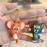 Cute 3D Tom And Jerry Keychains (Set of 2) TheQuirkyQuest