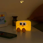 Cheese Silicone LED Lamp TheQuirkyQuest
