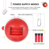 Santa Claus Lamp (7 Colours) - The Quirky Quest TheQuirkyQuest