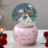 Cute Couple Musical Snow Dome (Romantic Gift) TheQuirkyQuest