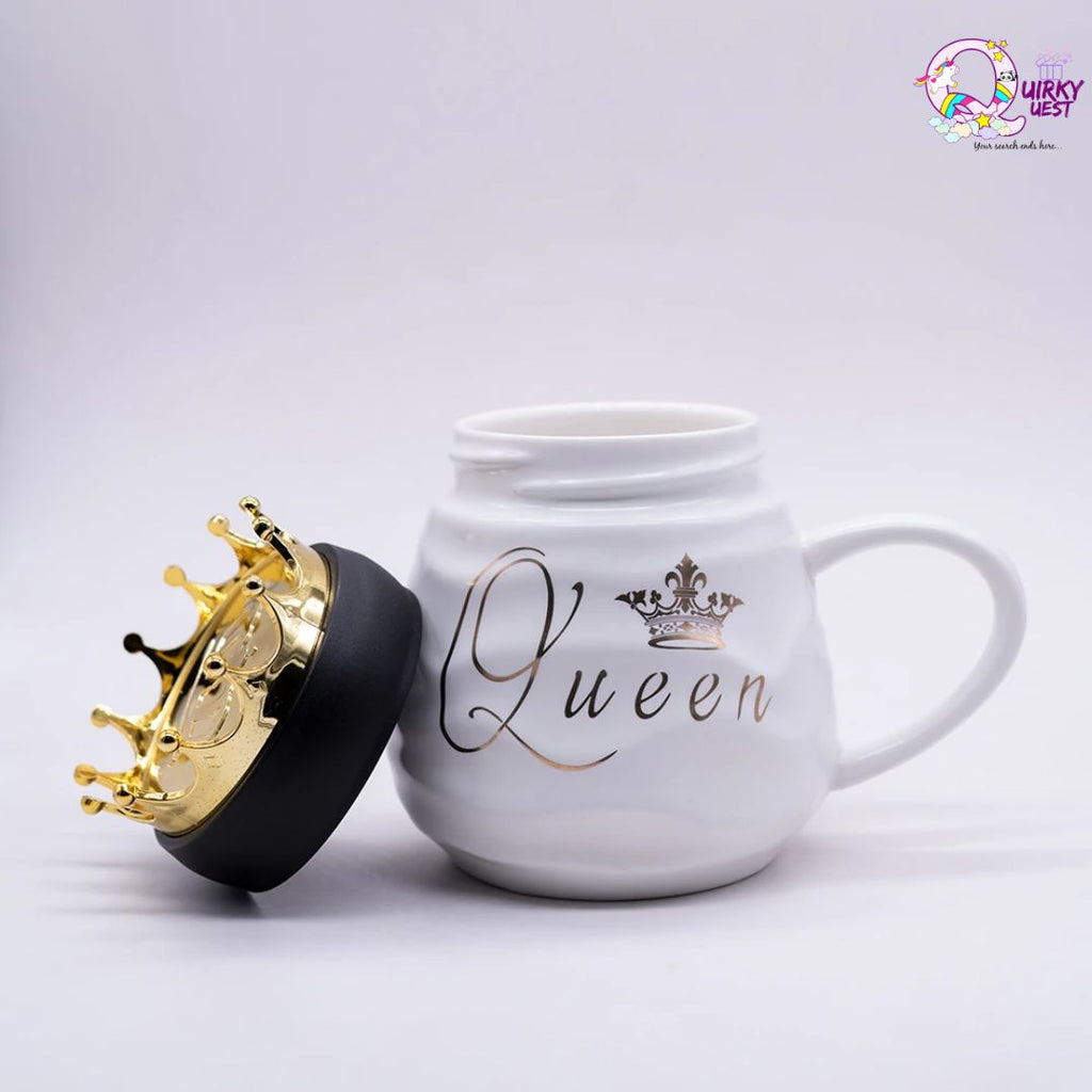 King & Queen Mug Set – MyMajesteas