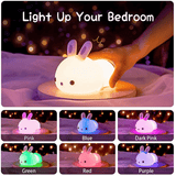 Cute Bunny Silicone Touch Lamp (Remote Controlled) TheQuirkyQuest
