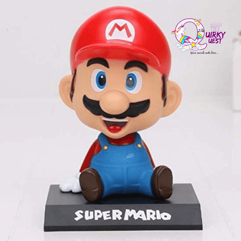 Super Mario Bobblehead TheQuirkyQuest