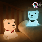 Cute Puppy Touch Lamp (Multi-Color) TheQuirkyQuest