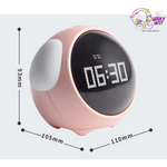 Digital Emoji Alarm Clock with Lamp - The Quirky Quest TheQuirkyQuest