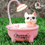 Bathtub Desk Lamp with Pen Stand & Sharpener TheQuirkyQuest