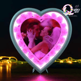 LED Heart Personalized Photo Frame TheQuirkyQuest